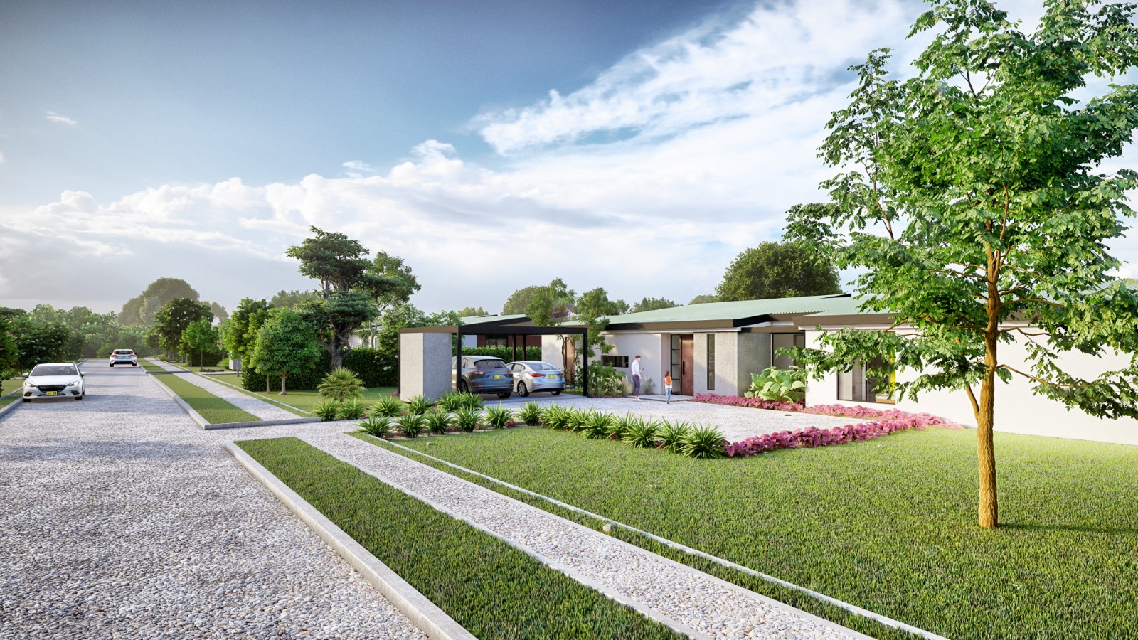Primavera Campestre, casas de campo con entornos verdes.